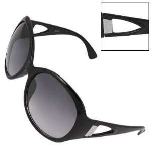   Black Plastic Frame UV Protection Lens Sunglasses
