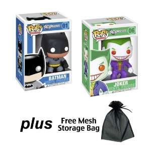   includes Batman and Joker Plushies with Free Storage bag Toys & Games