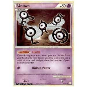  Unown (Pokemon   Heart Gold Soul Silver   Unown #055 Mint 