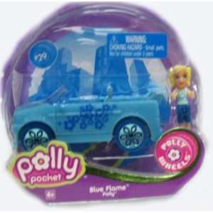  Polly Pocket Blue Flame Polly Mini Wheels Toys & Games
