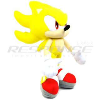 Sonic the Hedgehog Super Sonic 12 Plush Doll Figure Sonic X Sega 