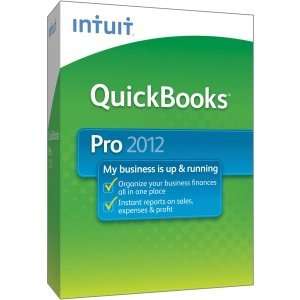  NEW Intuit QuickBooks 2012 Pro   Complete Product   1 User 