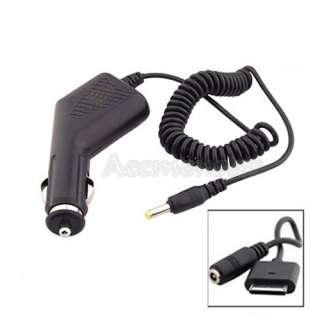 NEW Black Portable Coiled Car Charger for Sony PSP GO  