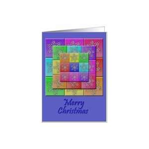  Christmas Digital Snowflake Quilt Card Health & Personal 