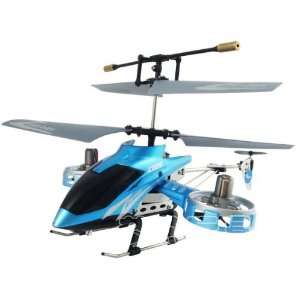  4ch Avatar F103 Mini Metal Rc Helicopter Gyro TOY Blue 