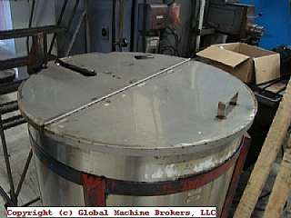 Mixing Kettle 140 Gallon Stainless Steel Tank w Lid  