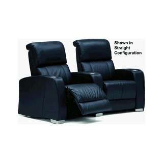   Palliser Leather Curved 2 Seat Home Theater Recliners