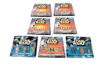 Lot of Micro Machines Star Wars Action Fleet Figures Vehicles 