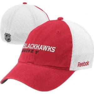  Mens Chicago Blackhawks Official Team Flex Fit Hat Sports 