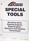 MerCruiser 1998 Special Tools (Stern Drive, Gas, Diesel, EFI 