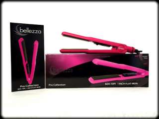 Bellezza Titanium Pro Collection Straightening Iron  Pink  