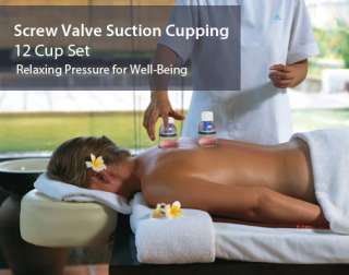 Screw Valve Suction Cupping 12 Cup Set  