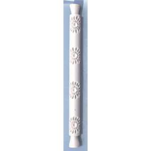    Double Sunflower Small Textured Rolling Pin