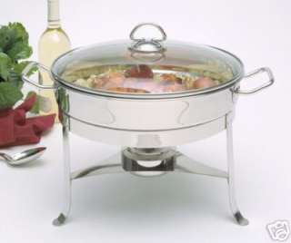 Norpro Buffet High Polished Professional Grade Stainless Steel 6 QT 