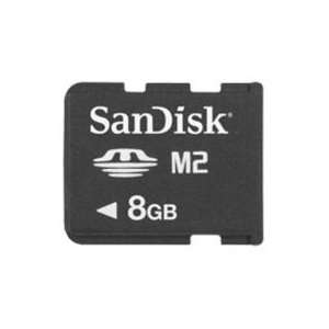  Sandisk 8GB Mobile Ultra Memory Stick Micro (M2) Card with Adaptor 