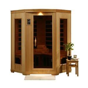  HeatWave Sauna SA2412DX 3 Person Carbon Infared Sauna 