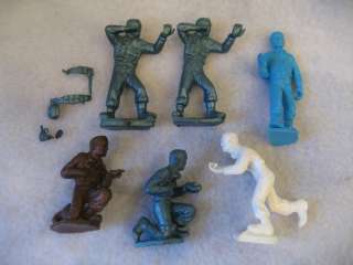   Payton plastic soldiers army men 1950s 1960s toy soldiers old  