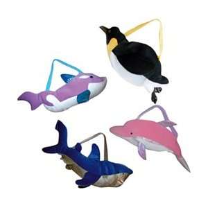  Sealife Overnight Plush Bag   Shark Toys & Games