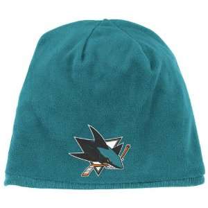  San Jose Sharks Teal Game Day Reversible Knit Hat Sports 