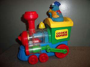   MONSTER COOKIE EXPRESS LOCOMOTIVE TRAIN WIND UP TOY BY ILLCO TOY