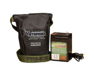 NEW PRIMOS 6V STEROID TRAIL AND GAME CAMERA EXTERNAL BATTERY PACK WITH 