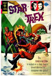 STAR TREK Comic Gold Key 1974 # 27 Kirk Spock McCoy  