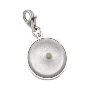   Charms Mustard Seed Charm with Lobster Clasp, Sterling Silver Jewelry