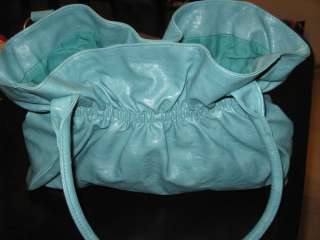 Womens New purse by del mano handbags with tags Turquoise  