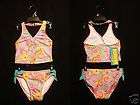Two Piece Sz 7/8 Girls Bathing Suits  