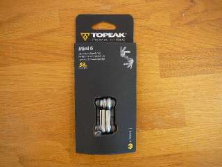 Topeak Mini 6 Bike Bicycle MultiTool Superlight 58g NEW  