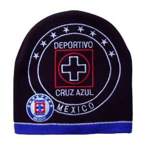  Cruz Azul Beanie Mexico Soccer   Cuffless Sports 