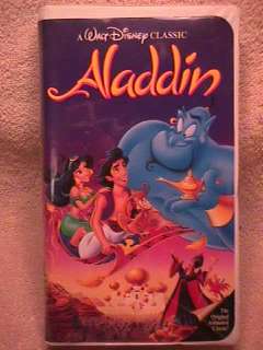 Disney Aladdin VHS V9 717951662033  