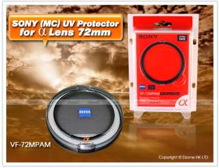 Sony 72mm UV Carl Zeiss Filter VF 72MPAM for 85mm F1.4 Lens #R374 