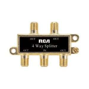  RCA 4 Way Signal Splitters Frequency 5 900 MHz Excellent 