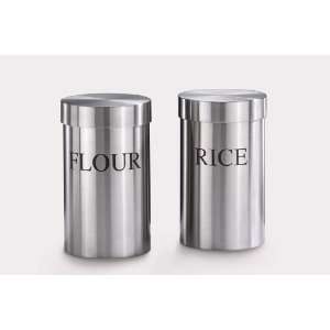   VIVACE flour canister h. 6.90 inch Stainless Steel