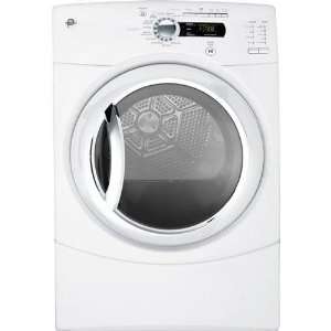   Cu. Ft. White Frontload Gas Dryer with Steam Appliances