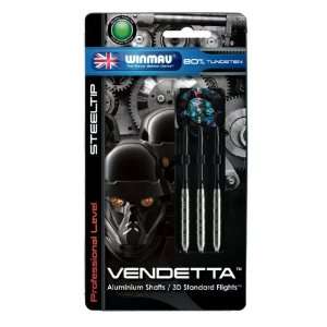    Winmau Vendetta 80% Tungsten Steel Tip Darts