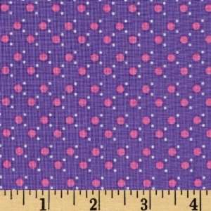  44 Wide Stella Dot Purple Fabric By The Yard Arts 
