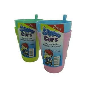  Sipper Cup With Built in Straw 
