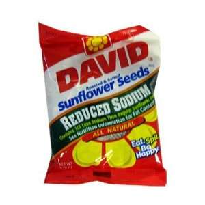 David Sunflower Seeds Reduced Sodium Grocery & Gourmet Food