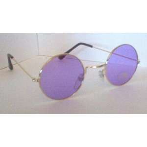   Lennon   Beatles   Groovy Hippy Purple Sunglasses 