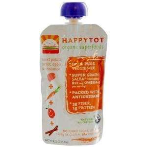 Happy Baby HAPPYTOT SWEET POTATO, CARROT, APPLE & CINNAMON organic 