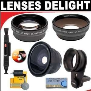  Wide Angle Macro Professional Series Lens + Lenspen Cleaning System 