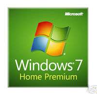 MICROSOFT WINDOWS 7 HOME PREMIUM 64BIT FULL VERSION  