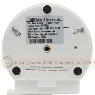 High Speed Pan/Tilt WiFi IP Magnetic Door Contact Camera Security Kit