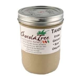 ChocolaTree Organic Raw Tahini   Stone Ground 16oz  