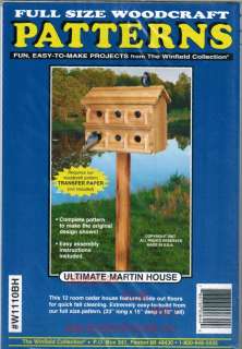 Ultimate Martin House Birdhouse Woodworking Plans  