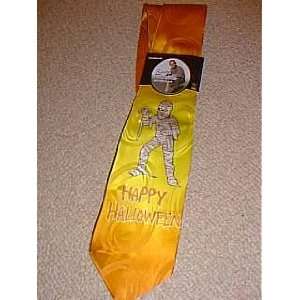  Halloween Neck Tie with Mummy by Keith Daniels Menswear 