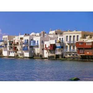  Waterfront of the Little Venice Quarter, Mykonos, Cyclades 