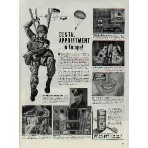   the Front.  1944 PY CO PAY Tooth Powder Ad, A1781. life 19440724